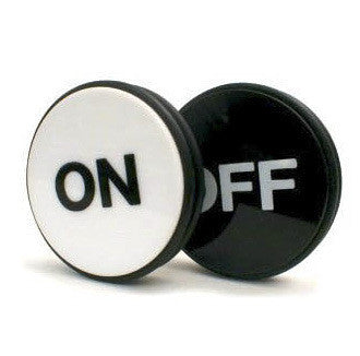 On Off Dice Puck - Engraved 3 Inch - Casino Supply