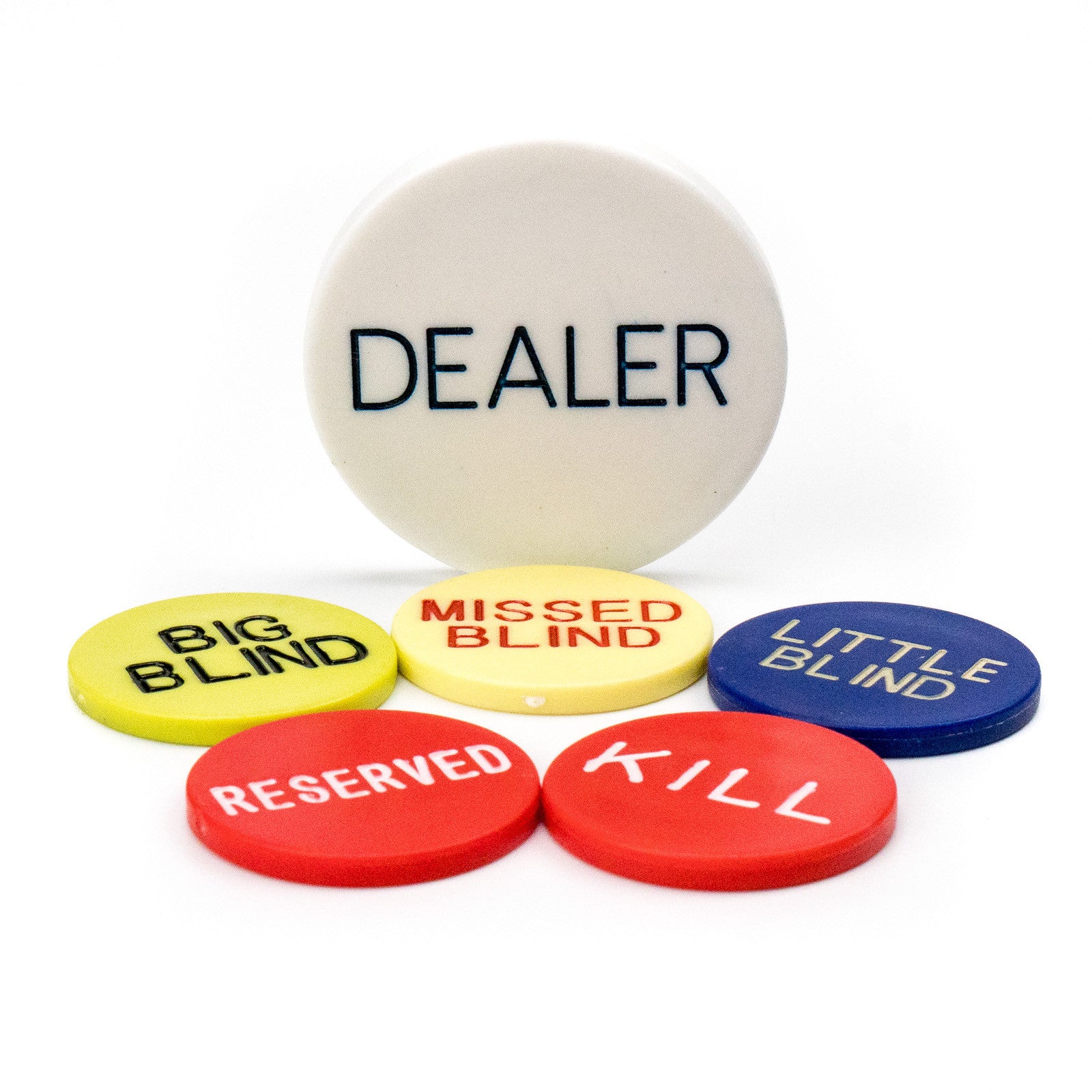 Dealer Button Kit - Casino Supply