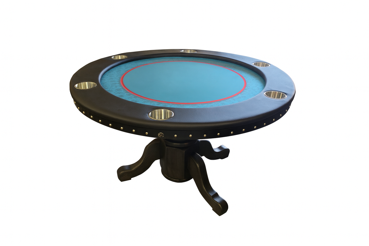 48" Round Poker Table