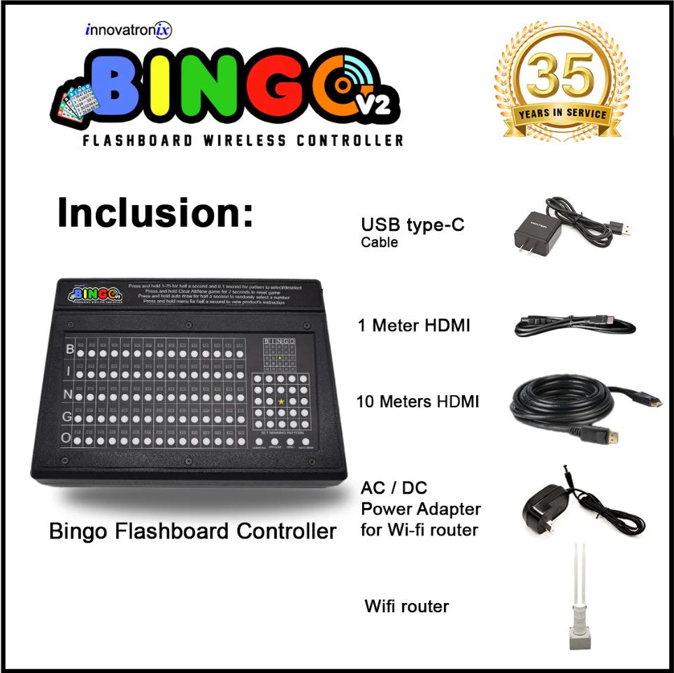 Innovatronix Bingo Wireless Controller (Now with Wi-Fi)