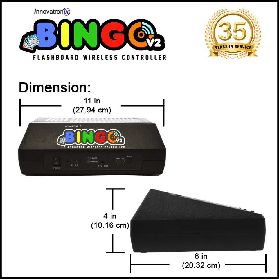 Innovatronix Bingo Wireless Controller (Now with Wi-Fi)