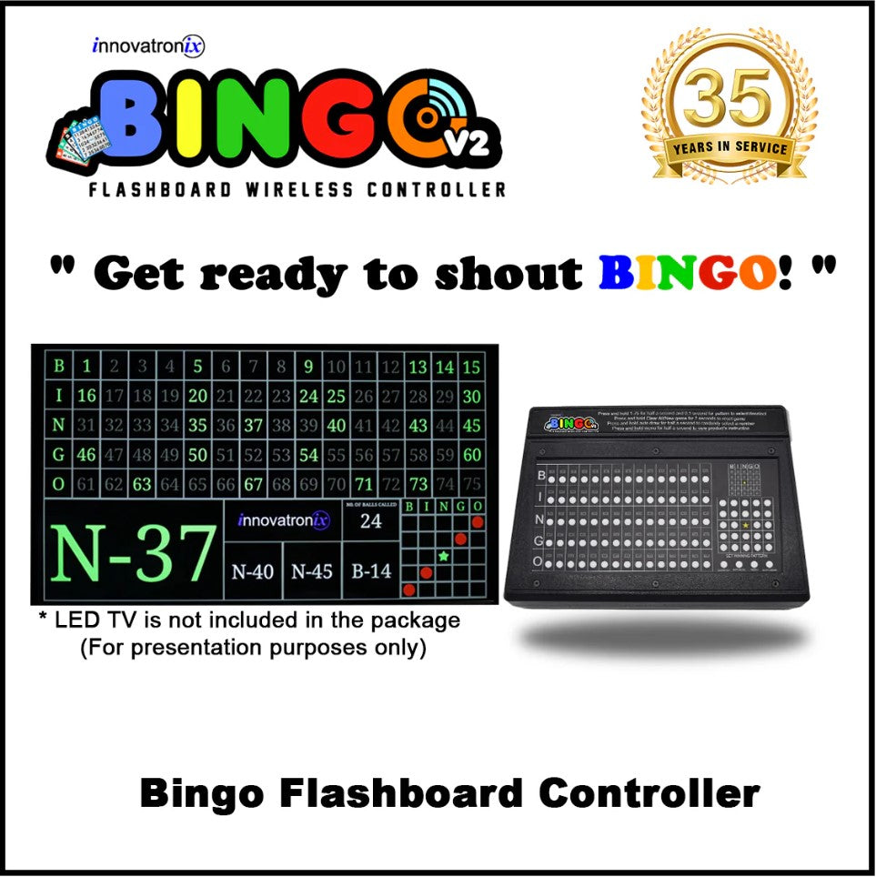 Innovatronix Bingo Wireless Controller (Now with Wi-Fi)