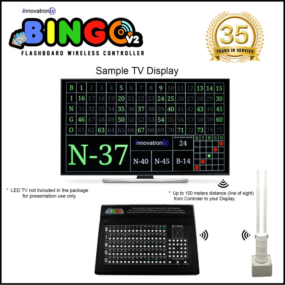 Innovatronix Bingo Wireless Controller (Now with Wi-Fi)