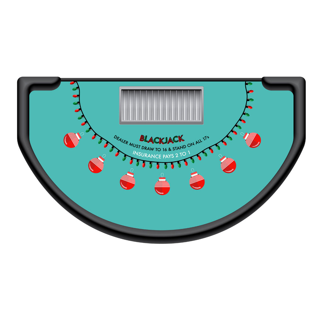Classic Blackjack Layout - BLACK | by Casino Supply