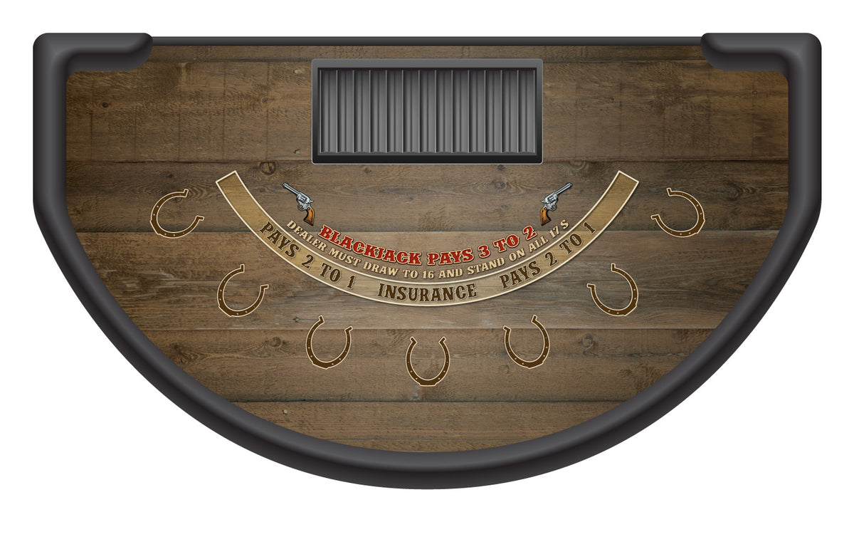 Cowtown Blackjack Layout