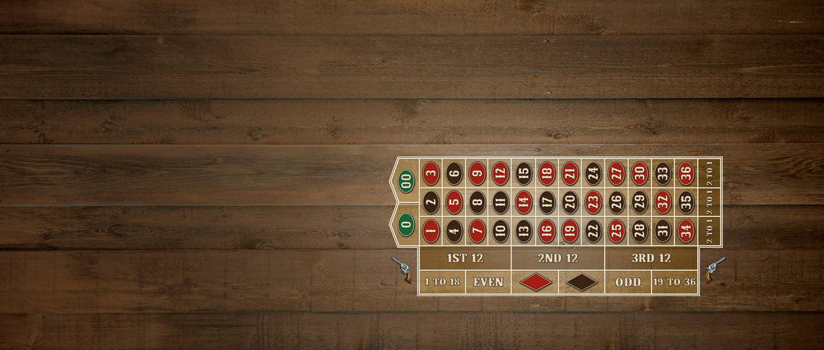 Cowtown Roulette Layout
