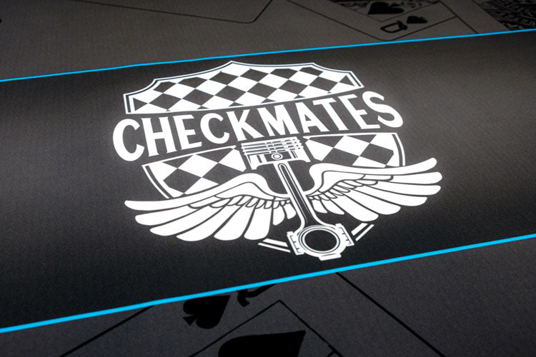 custom black poker layout