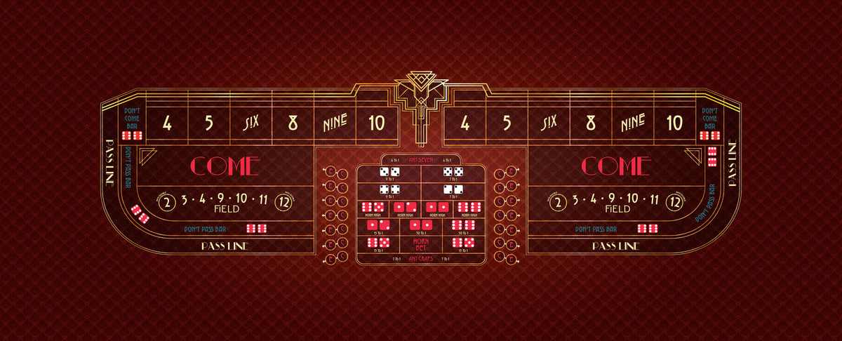Fitzgerald Craps Layout