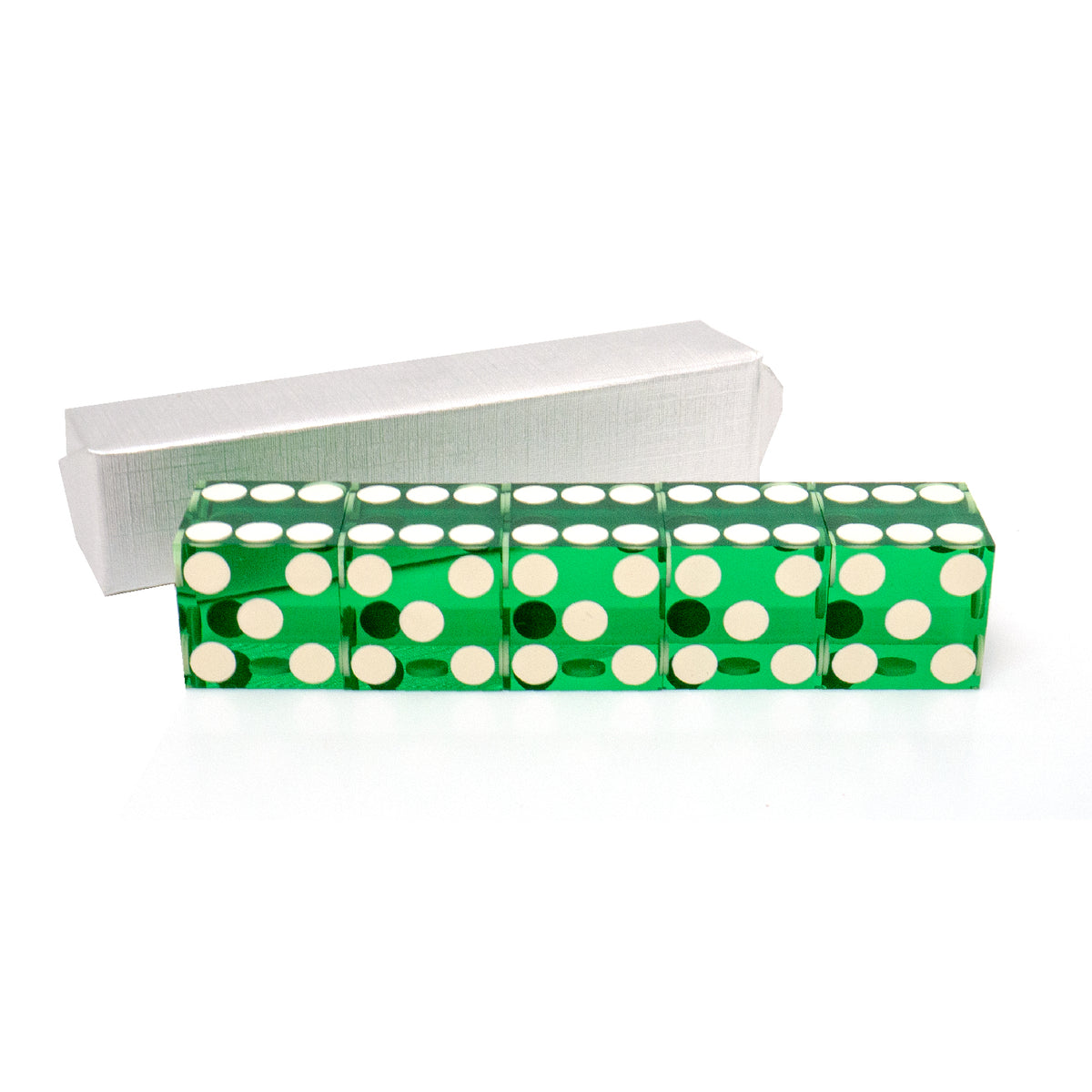 New Casino Dice  3/4 Inch - Set of 5 (Unserialized)