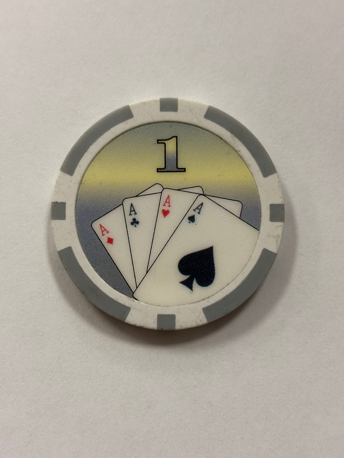 11.5 Gram $1 Poker Chips (25/Pkg)