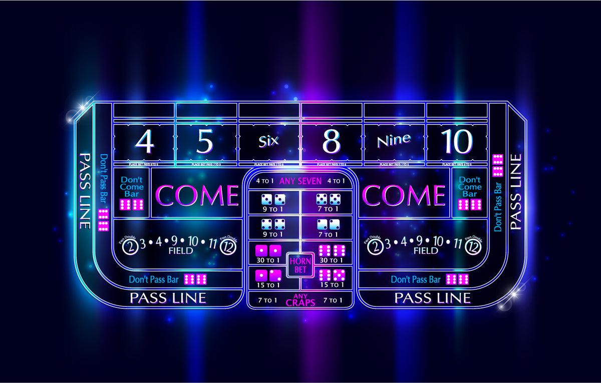 Limelight Craps Layout