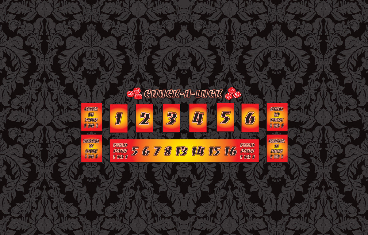 Monaco - Chuck-A-Luck Table Layout