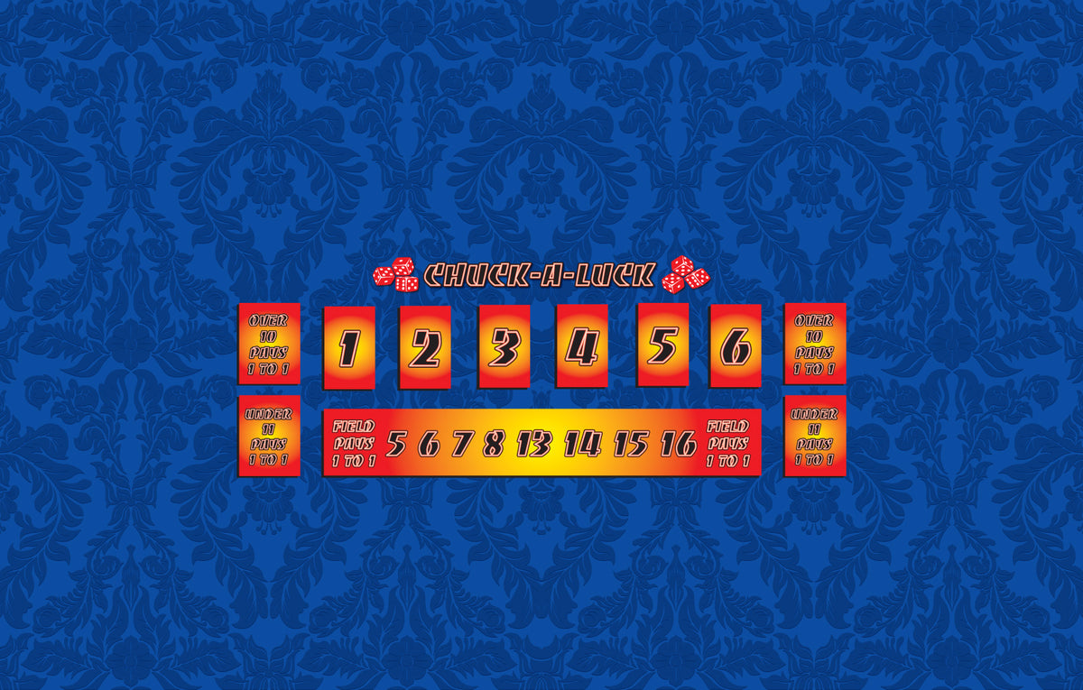 Monaco - Chuck-A-Luck Table Layout