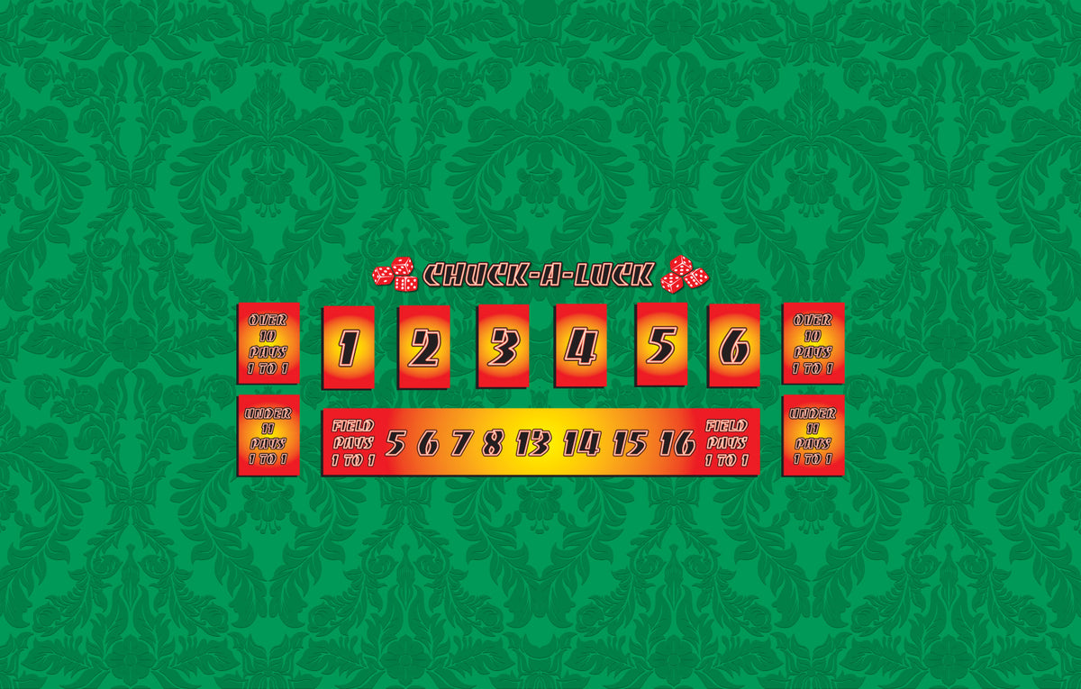 Monaco - Chuck-A-Luck Table Layout
