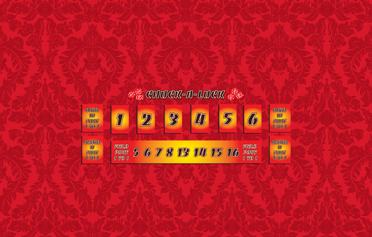 Monaco - Chuck-A-Luck Table Layout