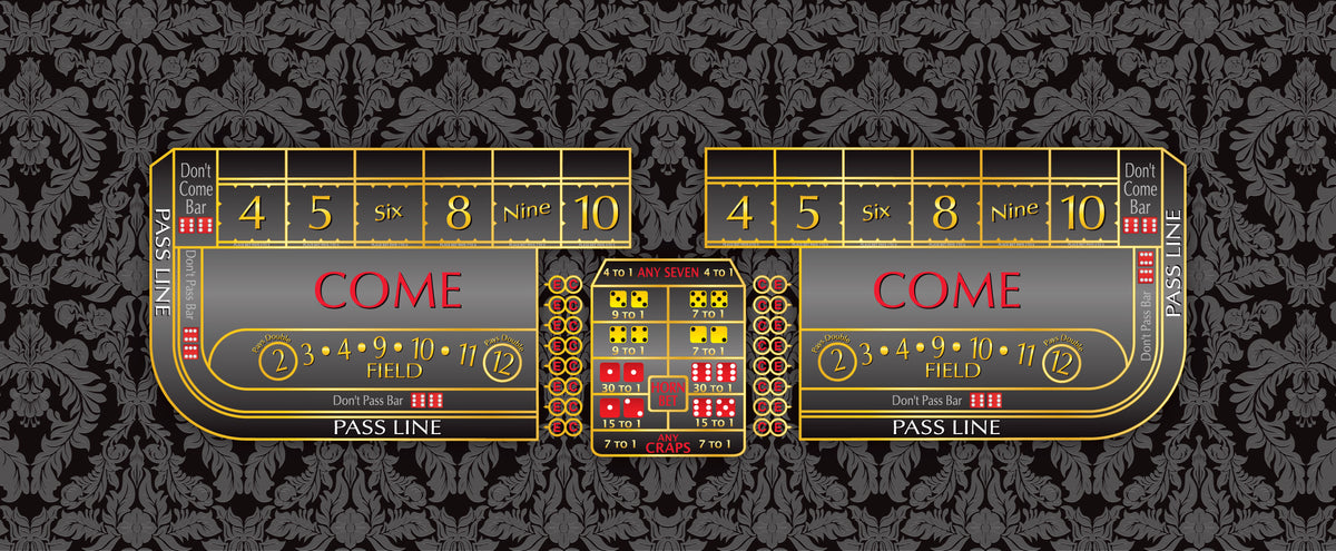 Monaco - Craps Layout