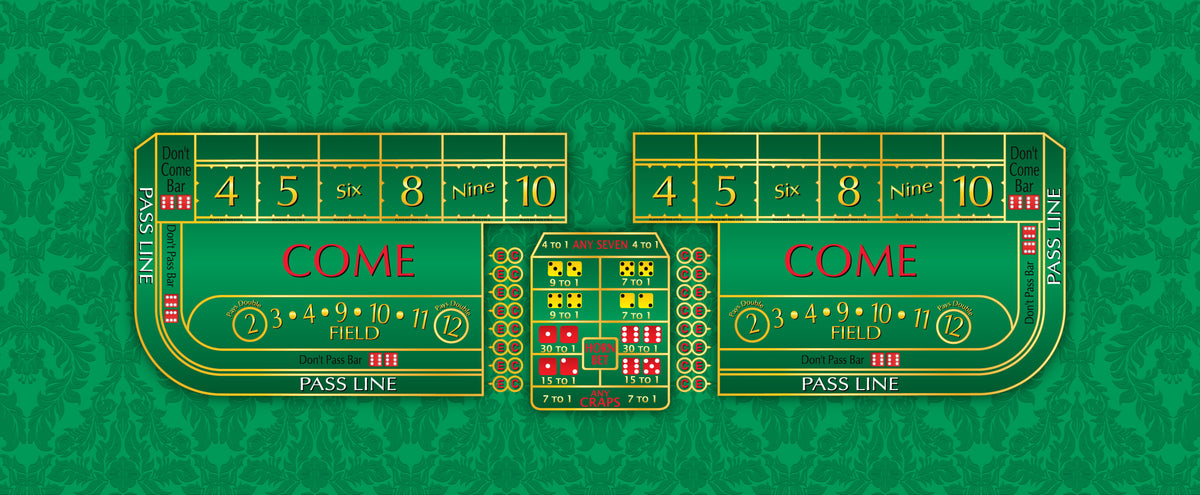 Monaco - Craps Layout