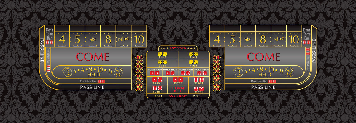 Monaco - Craps Layout