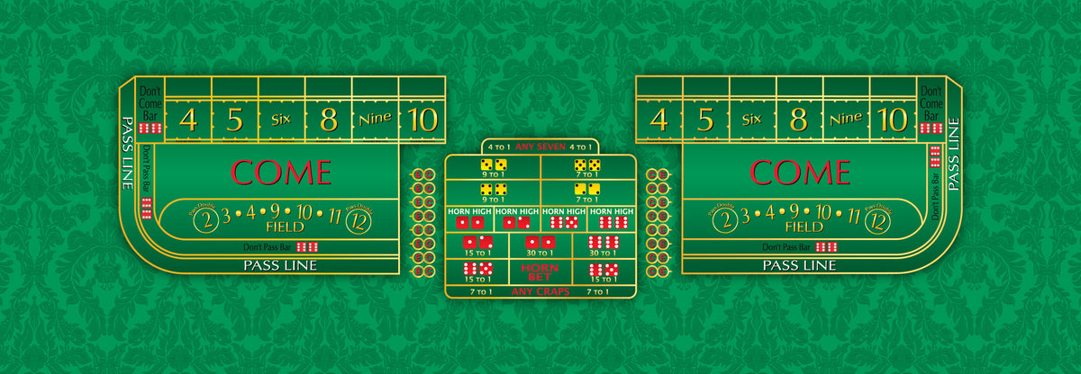 Monaco - Craps Layout