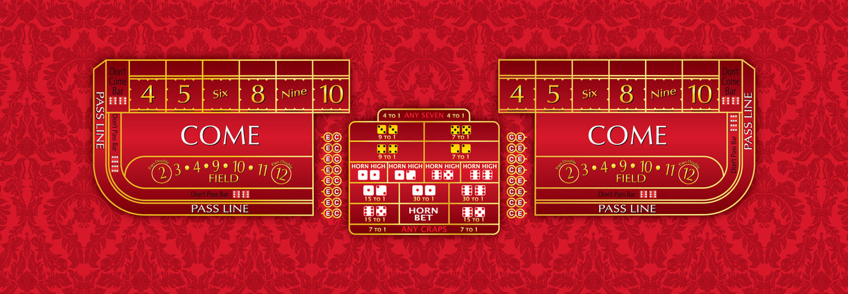 Monaco - Craps Layout
