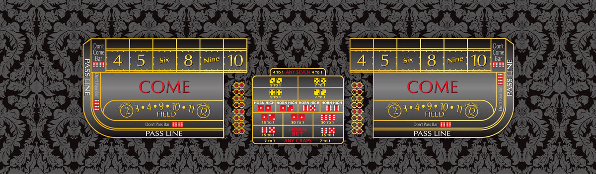 Monaco - Craps Layout