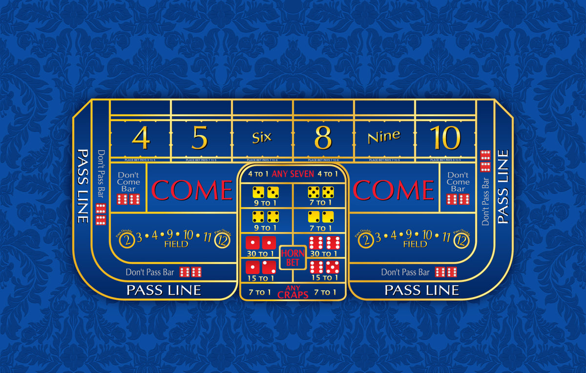 Monaco - Craps Layout