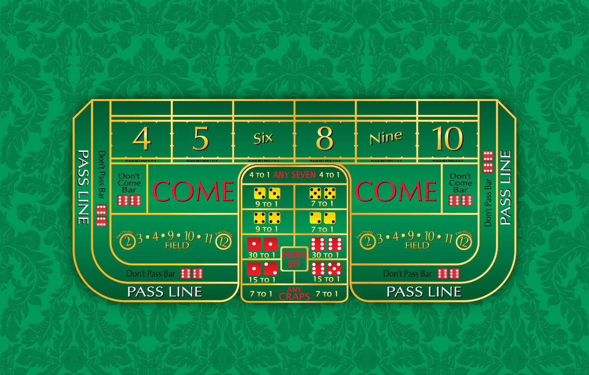 Monaco - Craps Layout