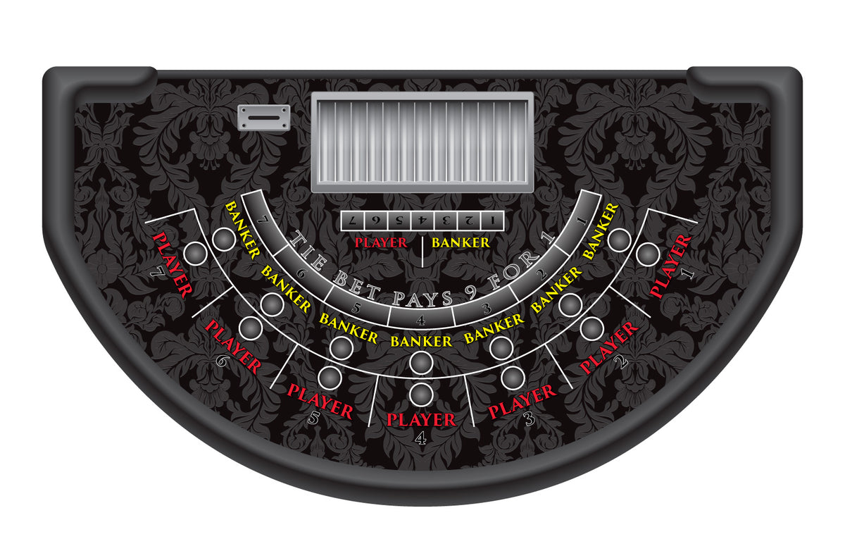Monaco - Mini Baccarat Table Layout