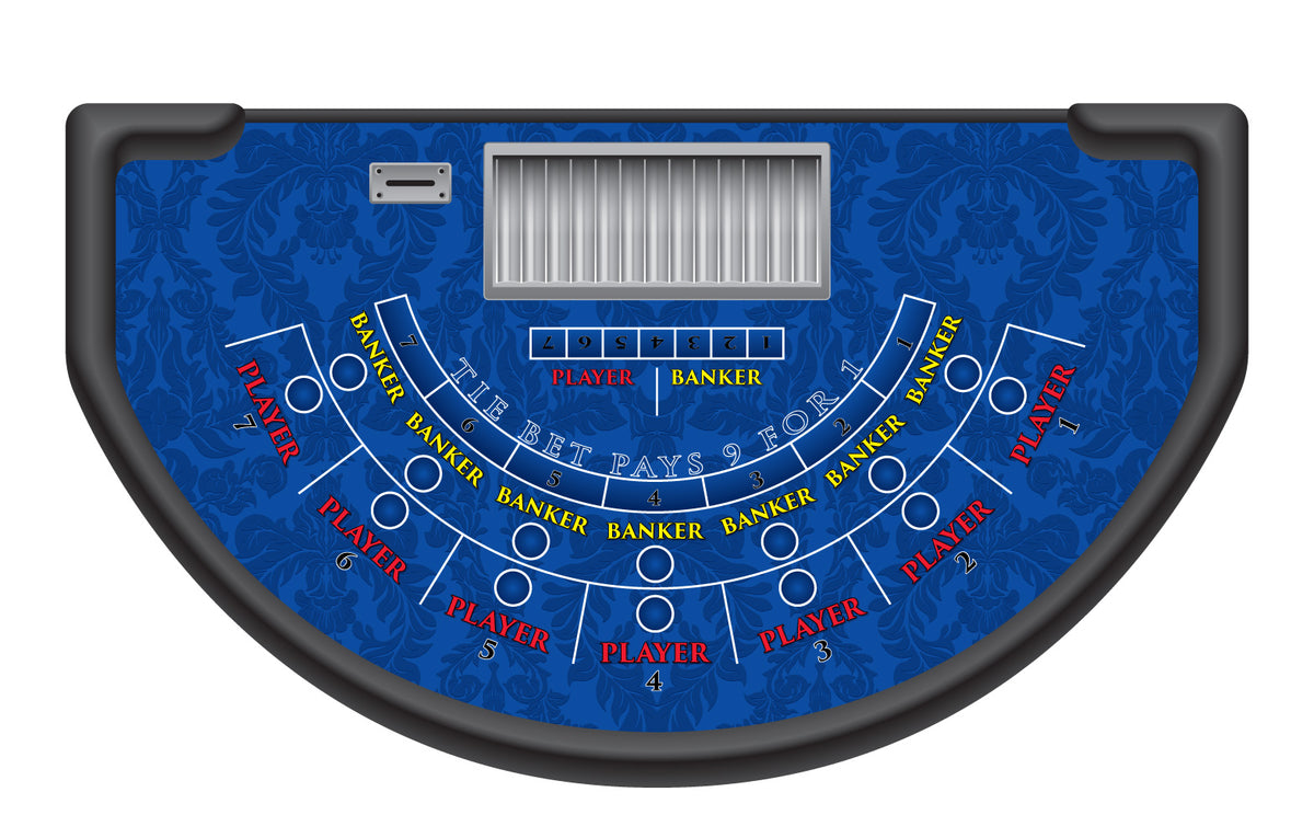 Monaco - Mini Baccarat Table Layout