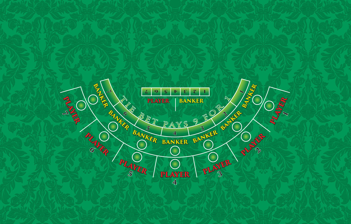 Monaco - Mini Baccarat Table Layout