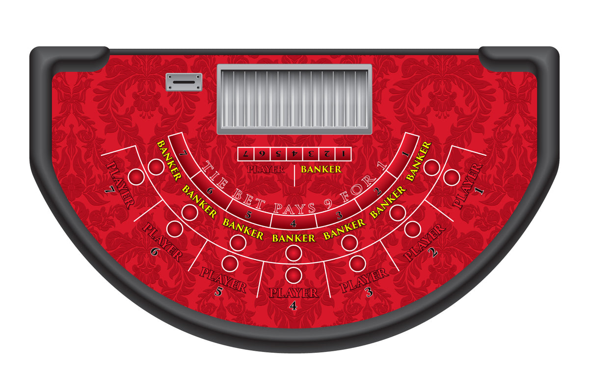 Monaco - Mini Baccarat Table Layout