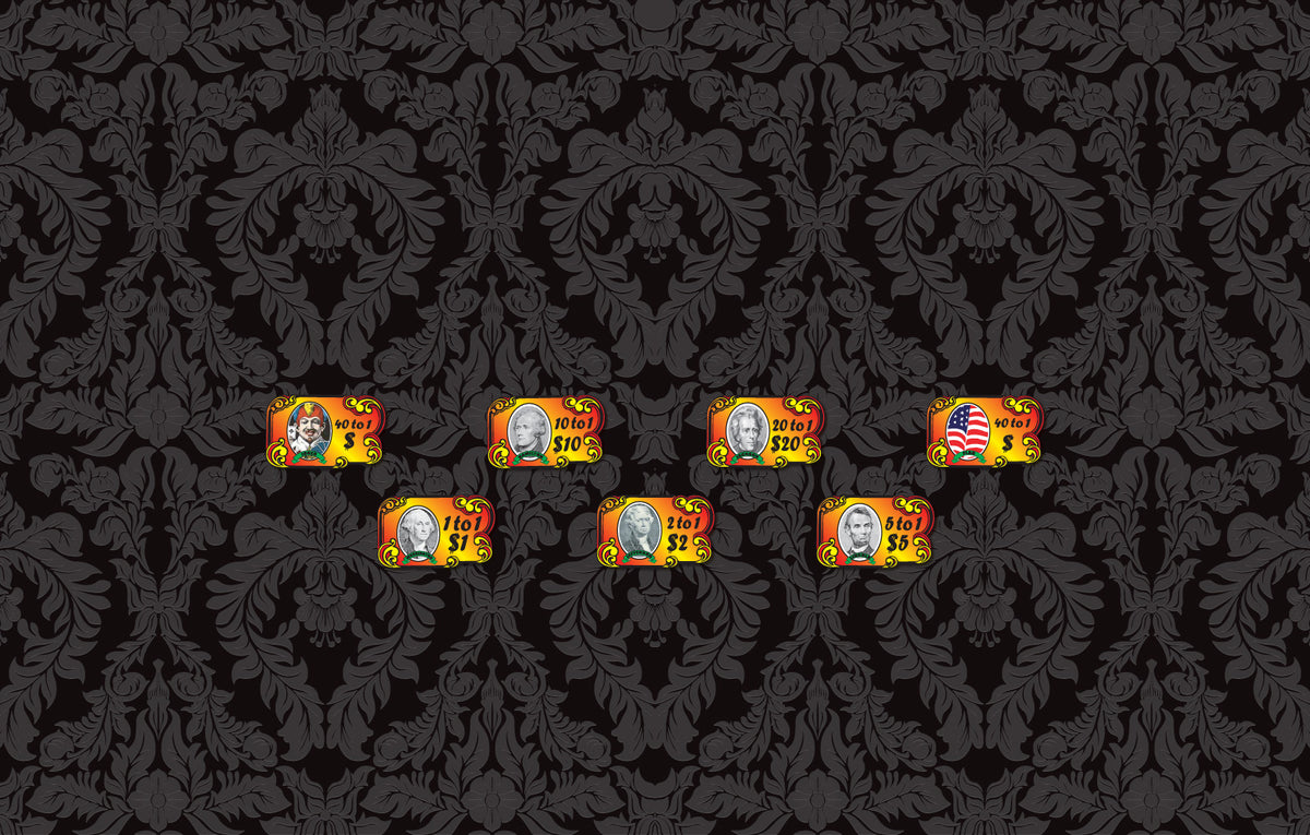 Monaco - Money Wheel Table Layout