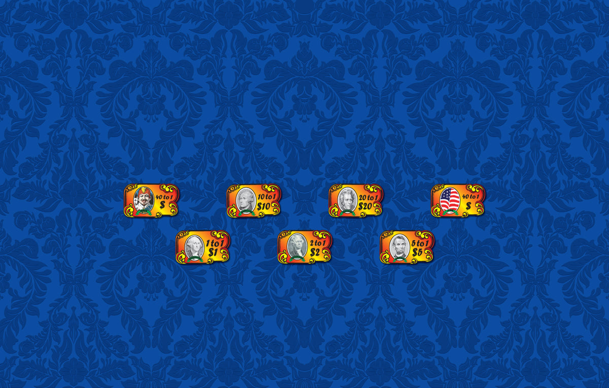 Monaco - Money Wheel Table Layout