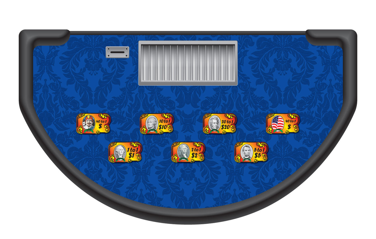 Monaco - Money Wheel Table Layout