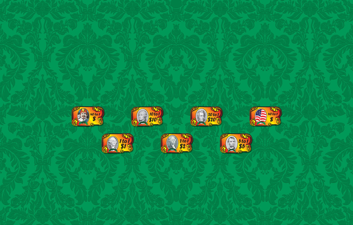 Monaco - Money Wheel Table Layout