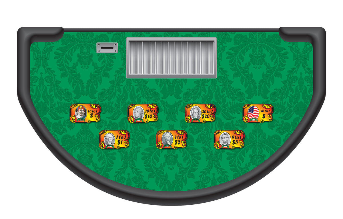 Monaco - Money Wheel Table Layout