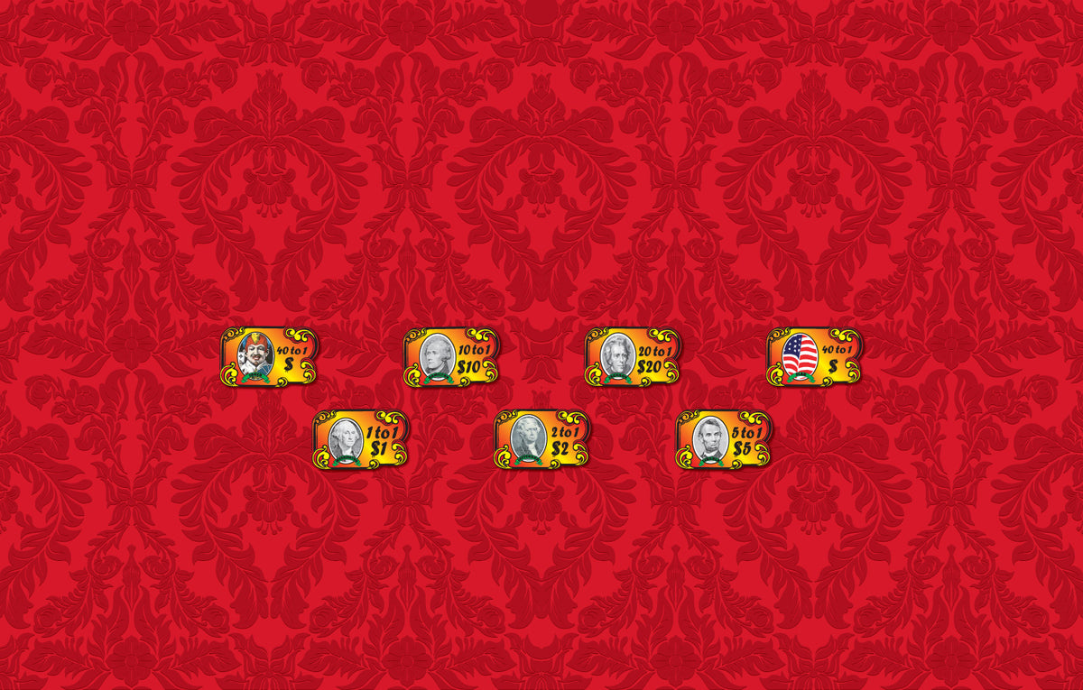 Monaco - Money Wheel Table Layout