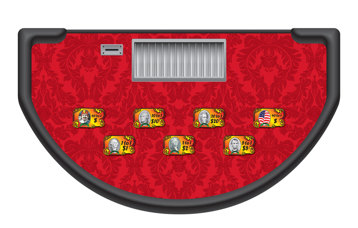 Monaco - Money Wheel Table Layout