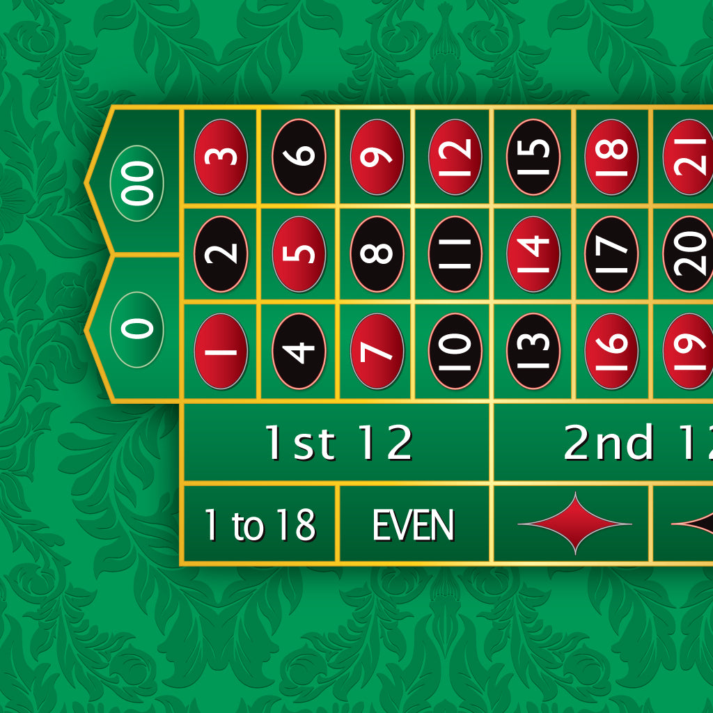 Monaco - Roulette Table Layout