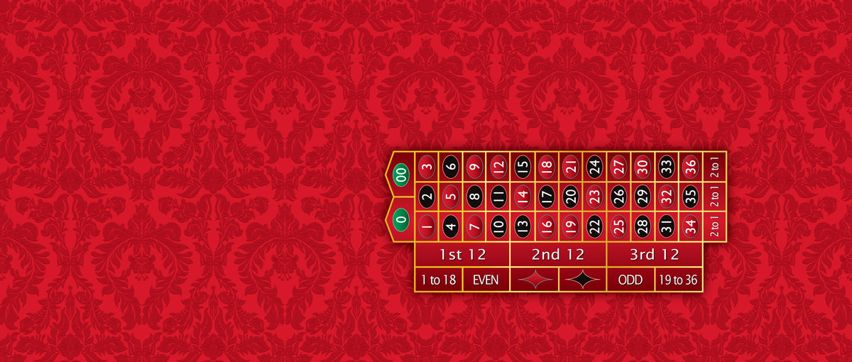 Monaco - Roulette Table Layout