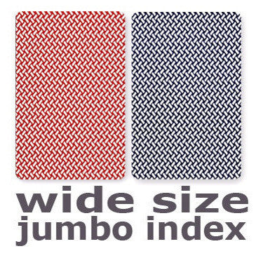 Copag Export Red & Blue  Wide - Jumbo Index Playing Cards - Casino Supply