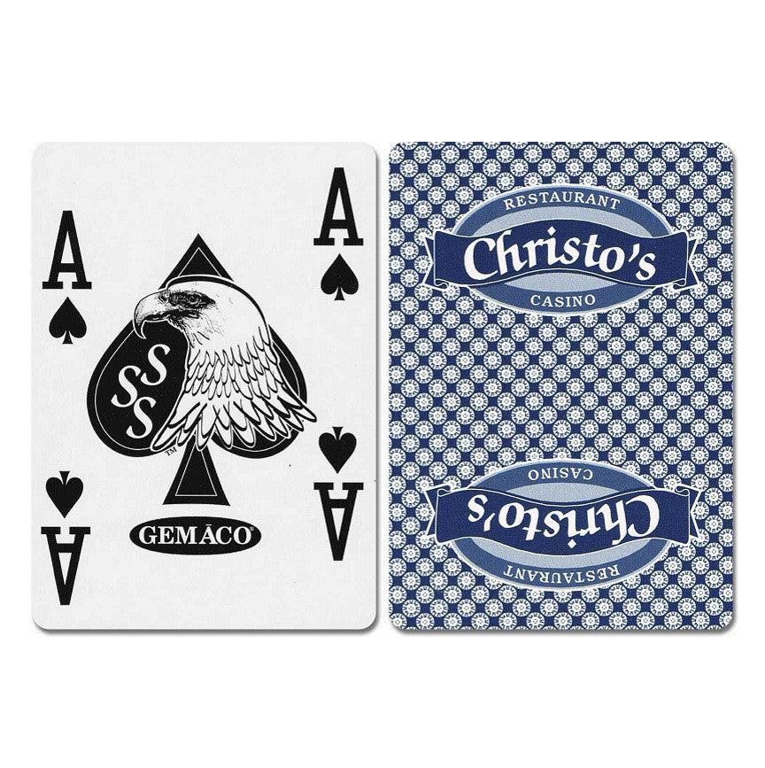 rare poker cards Christo's New Uncancelled Casino Playing Cards