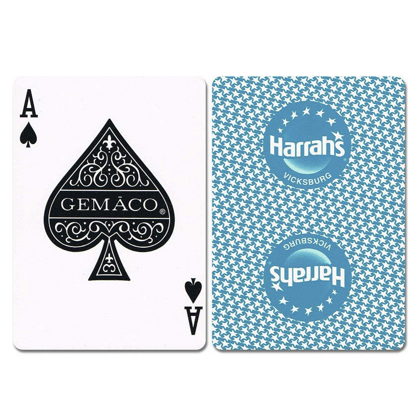 Harrahs Vicksburg New Uncancelled Casino Playing Cards - Casino Supply