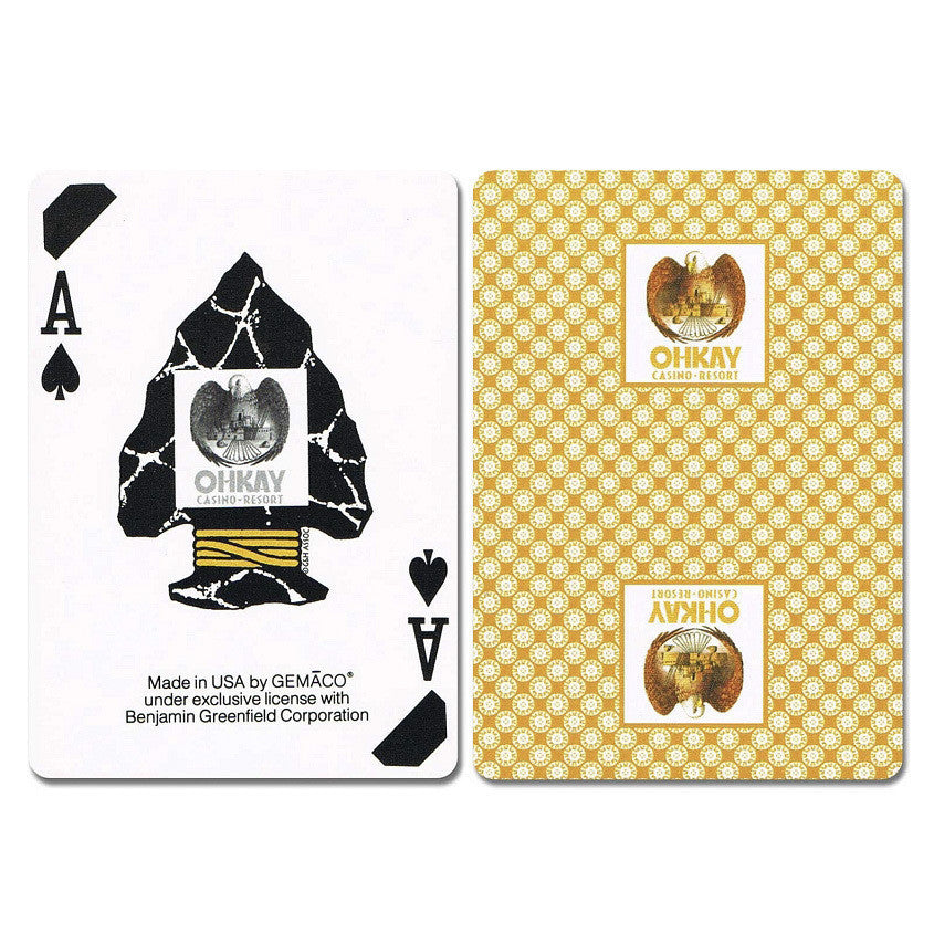 Ohkay New Uncancelled Casino Playing Cards - Casino Supply - 1