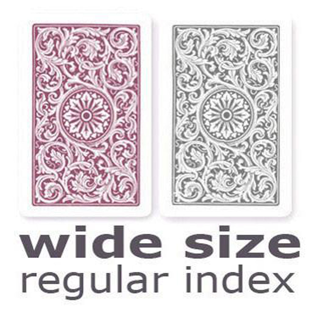 Copag 1546 Purple & Grey Wide -Regular Index Playing Cards