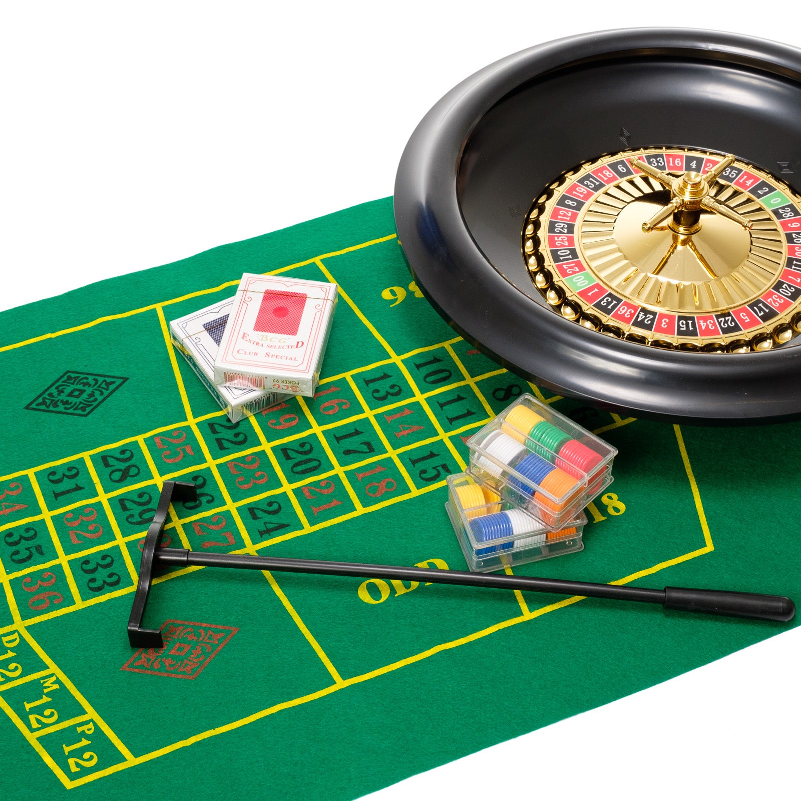 Roulette Set With 16 Inch Wheel