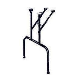 Folding Black Metal Table Legs 29 Tall x 24 inches Wide (Pkg./2) - Casino Supply - 1