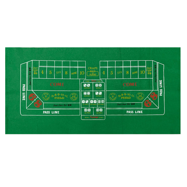Craps Felt Casino Supply