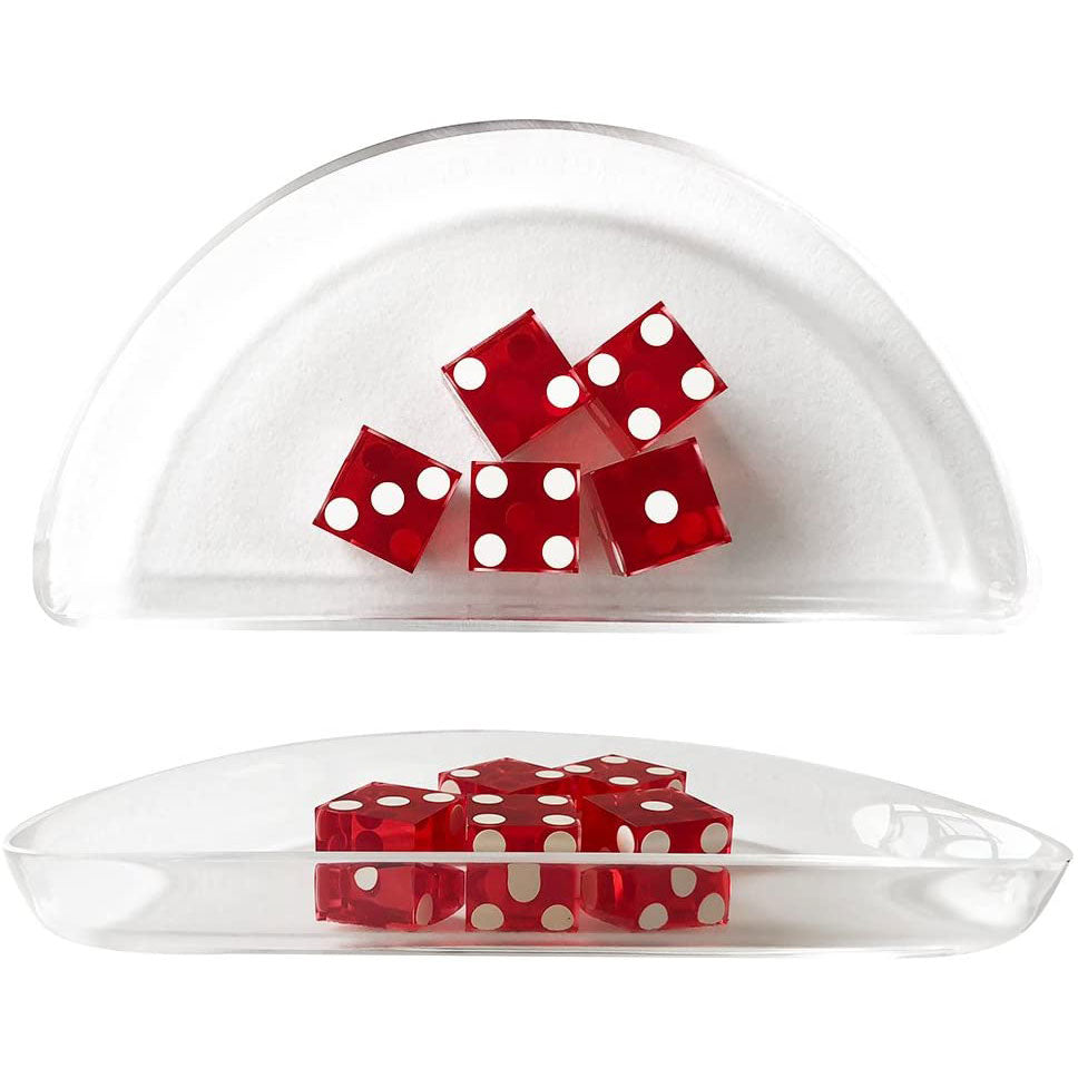 Clear Acrylic Dice Boat