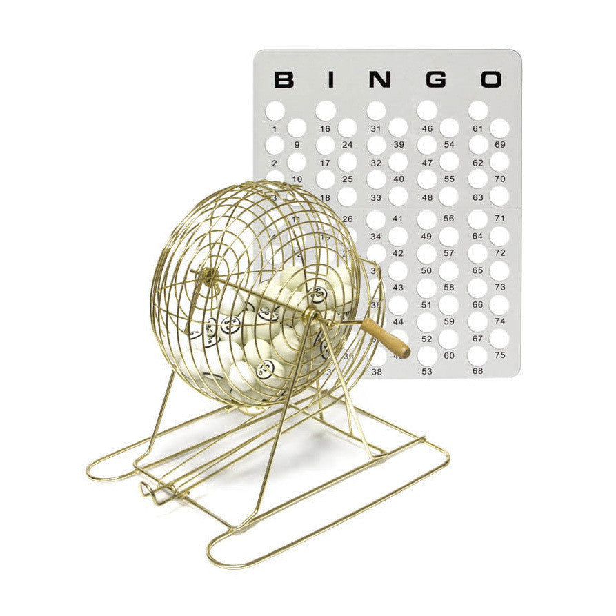 Professional Bingo Set (Ping Pong Style Balls) - Casino Supply - 1